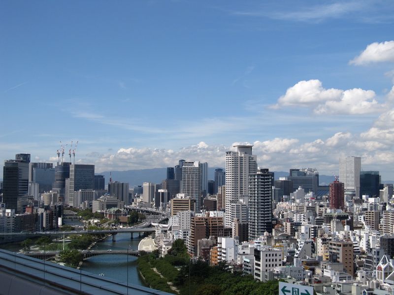 天満橋ｏｍｍビルから 定番の大阪風景 秋のおとずれ 11年9月 大阪情報サロン