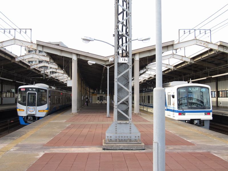 南海本線方向幕(1本物) 南海電鉄 南海本線 方向幕