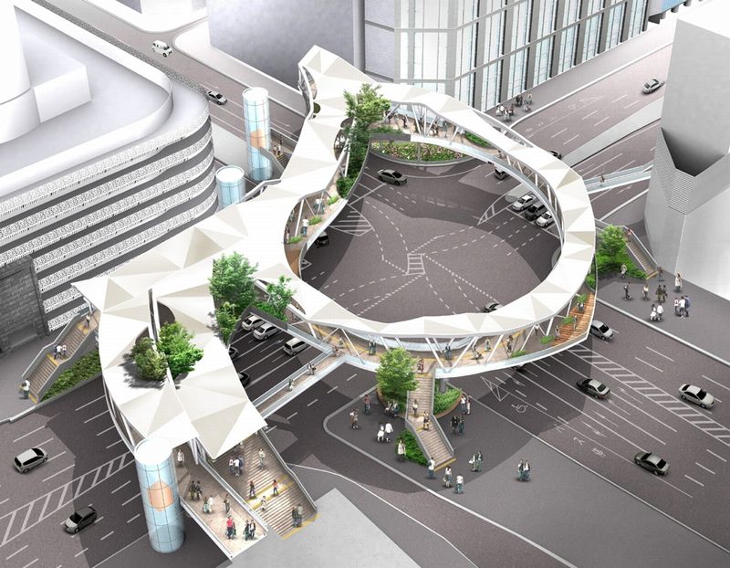 阿倍野歩道橋架替工事!予告 : 大阪情報サロン 阿倍野歩道橋架替工事!予告 : 大阪情報サロン